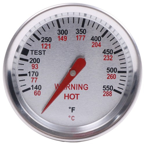 DURAFORCE 9815 & 62538 Accurate Grill Thermometer for Weber Genesis Silver B/C