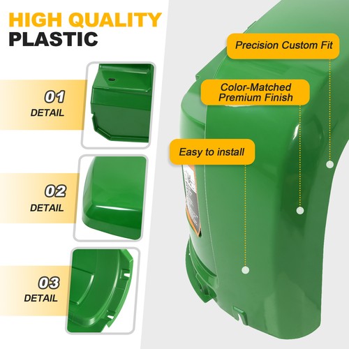 DURAFORCE Green Front Left+Right Fender For John Deere Gator 4X2 6X4 #AM125669 M113113