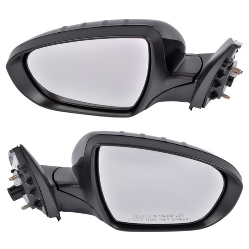 DURAFORCE 2Pcs Mirrors LH & RH for Kia Optima 2014-2015 Signal Light/Power Folding/Heated