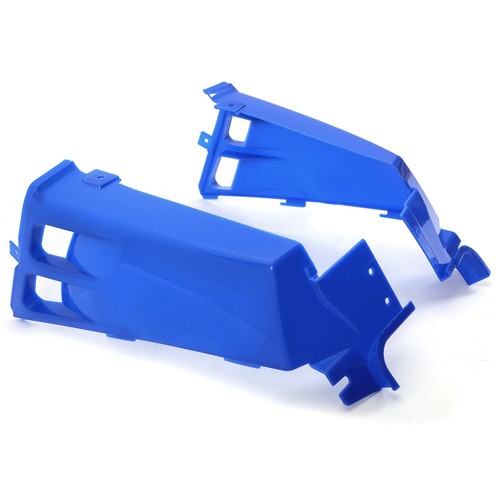 Blue Gas Tank Side Covers Plastic Wrap for Yamaha Banshee 350 YFZ350 1987 2006