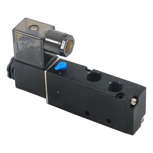DURAFORCE Stock 110VAC Pneumatic Electric Solenoid Air Valve 5 Way 2 Position 4V210-08