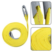 DURAFORCE 2 Pcs 20' x 2" Lifting Sling Straps 9400lbs Fracture Strength for Hoist, Truck