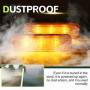 DURAFORCE For John Deere 4050 4250 4450 LED Flashing Cab Lights 4 Pack Replace For AR60250