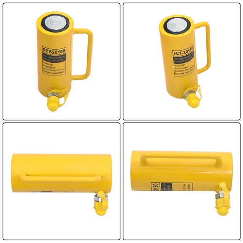 DURAFORCE 20 Ton Hydraulic Cylinder Ram Single Acting 6 Inch Stroke Lifting Jack Ram