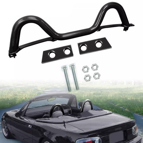 DURAFORCE Stainless Steel Polishing Euro Style Roll Bar for 1990 2005 Mazda Miata MX5
