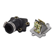 DURAFORCE Scooters Intake Manifold Reed Valve Assembly For Yamaha Jog 50 CY50,Jog 50 CG50