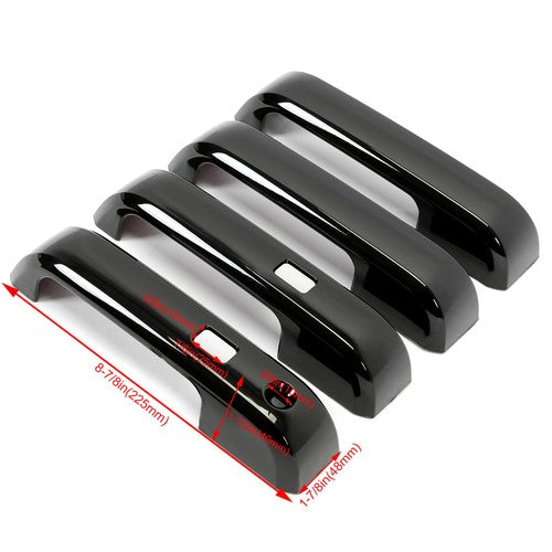 Door Handle Cover For 17 22 Ford F250 F350 Super Duty With Smart Key Touch 4 Door