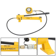 DURAFORCE 50T Low Profile Hydraulic Cylinder Jack Kit+CP-700 Manual Hydraulic Hand Pump