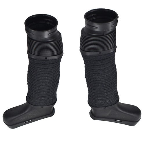 DURAFORCE Fit For Mercedes C300 2008-2012 2PCS Black Left & Right Air Intake Duct Hose