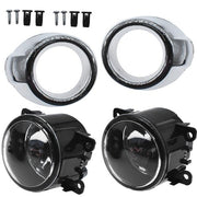 DURAFORCE Fit For Ford Focus 2012-2014 Clear Lens Front Bumper Fog Lights Lamps W/ Bulbs
