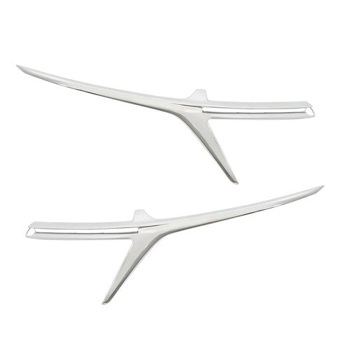 DURAFORCE For Chevy Equinox 2022 2023 Front Grille Molding Trim Left Right Chrome 85139677