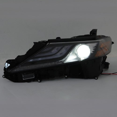 DURAFORCE Full LED Black For Toyota Camry XSE XLE 2021 2022 Driver Left Headlight Assembly