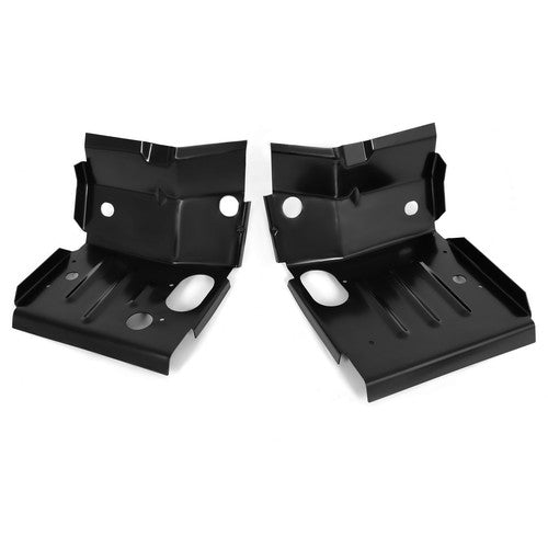 2 Piece Floor Pan Support Mounts Steel for Ford F150 F250 F350 Bronco 1980 1998