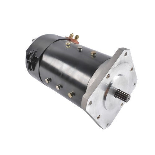 DURAFORCE 24 Volt DC Drive Motor 56282GT 56282 For Genie Boom Lift Z-45/25 Z-45/25J Black