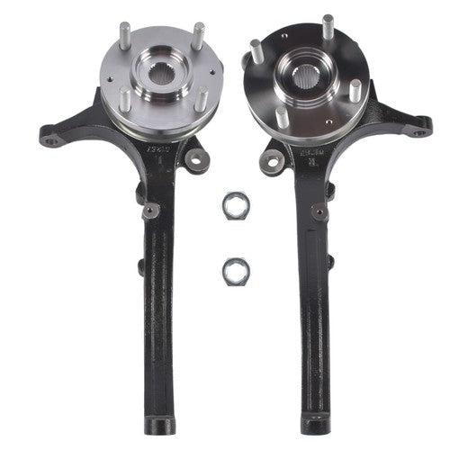 DURAFORCE 2Pcs Front Steering Knuckle Wheel Hub Bearing Assys For Hyundai Sonata 2002-2005