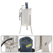 DURAFORCE 3 Frames Stainless Steel Electric Honey Extractor Beekeeping Equipment 1300RPM