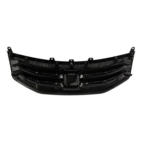 DURAFORCE For 2011 2012 Honda Accord Front Bumper Upper Gloss Black Mesh Grill Grille