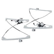 DURAFORCE 1 Pair Window Regulator w/ Motor For Chevy Silverado GMC Sierra 2007-2014