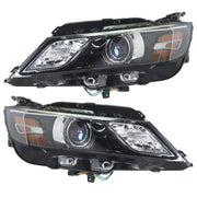DURAFORCE Left+Right Halogen Fit For 15-20 Chevrolet Impala Headlight Headlamps Pair Black