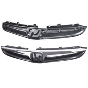 DURAFORCE Front Grille Plastic Bumper Black Trim For Honda Accord 4-door Sedan 2006 2007