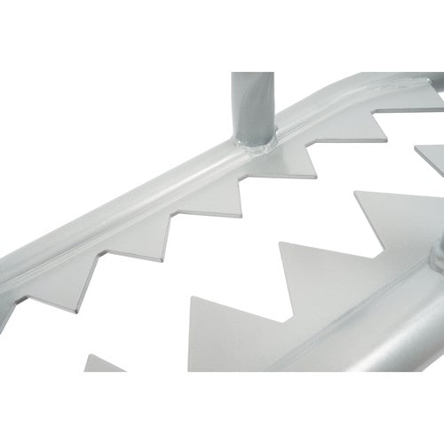 Front Bumper for Yamaha Banshee YFZ350 1987-2006 Silvery Powder Coated Steel