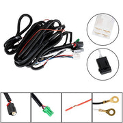 DURAFORCE LH+RH Daytime Running Lights w/Wiring Switch For 19-21 Toyota Corolla Hatchback
