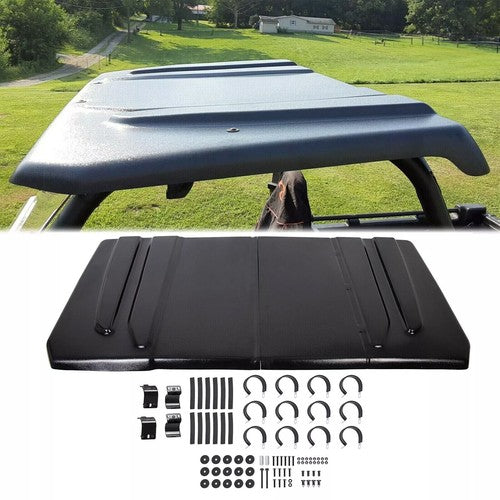 DURAFORCE Black Polyethylene Hard Top Roof For John Deere JD Gator 625 825i UTV