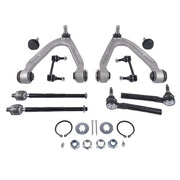 DURAFORCE 10Pcs Front Upper Control Arm w/Ball Joint Sway Bars Kit for Hummer H3 2007-2010