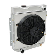 DURAFORCE For 61-65 Econoline Comet Mercury Comet 3 Row Radiator+Shroud+Electric Fan+Relay