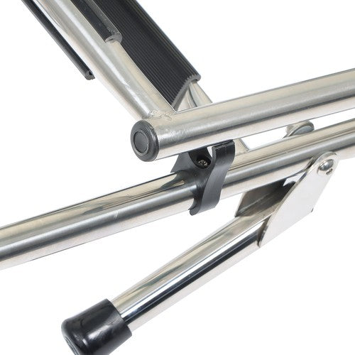 DURAFORCE New Stainless Steel Folding Telescoping Ladder Dock Ladder 2 Step+2 Step USA