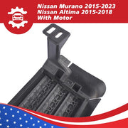 DURAFORCE Grille Radiator Shutter W/ Motor for Nissan Murano Altima 2015-18 2.5L 3.5L New