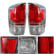 DURAFORCE LH & RH Side For Toyota Tacoma Pickup 2016-2020 Tail Lights Smoked Brake Lamp