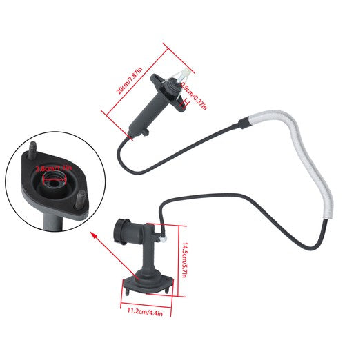 DURAFORCE For Jeep Wrangler 05-06 2.4L 4.0L CC649061 Clutch Master Slave Cylinder Assembly
