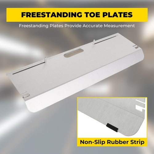 Wheel Alignment Tool Toe Plates 2 Tape Measures with Magnets Camber Caster
