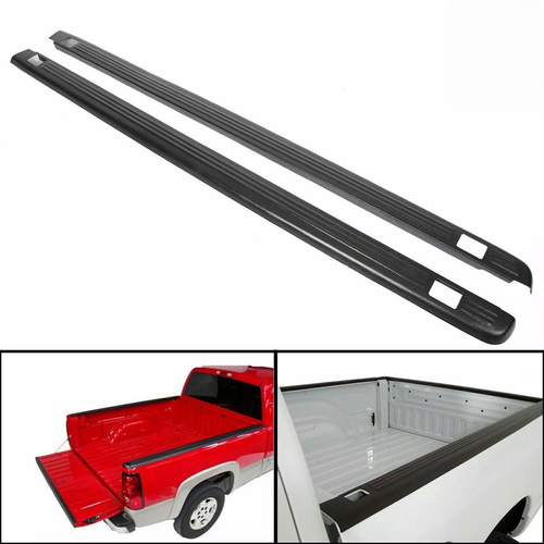 DURAFORCE Bed Rail Caps Side Covers For 1999-2006 Chevy GMC Silverado Sierra 6'6" 72-01151