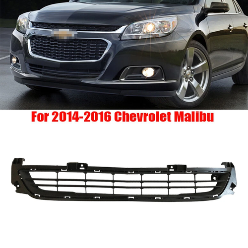 DURAFORCE Front Lower Bumper Matte Black Grille For 14-16 Chevrolet Malibu GM1036160 2014