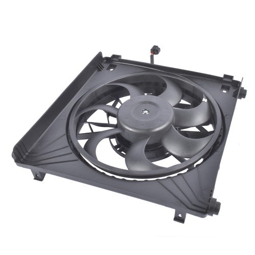 DURAFORCE Left Side Engine Radiator Cooling Fan Assembly with Shroud for Tesla S 2012-2020