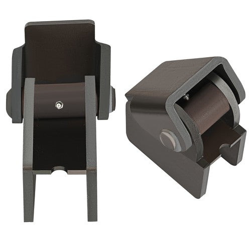 DURAFORCE Set of Weld-on Steel Dump Truck Trailer Hinge Work On Any 2" Rectangular Tube