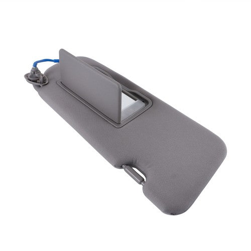 DURAFORCE Gray Plastic Passenger Side Sunvisor With Lights And Mirror For Honda CR-V 17-22