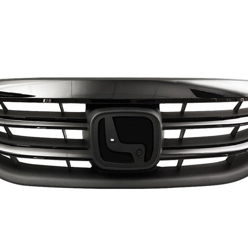 DURAFORCE For 2011 2012 Honda Accord Front Bumper Upper Gloss Black Mesh Grill Grille