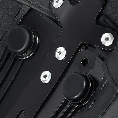 Black Rear Passenger Seat Pillion For Harley Softail FXST Street Bob FXBB 18 23