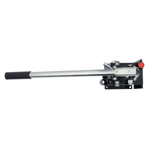 DURAFORCE Hydraulic piston hand pump with valve for double acting cylinder 2.7 CID 3 Quart
