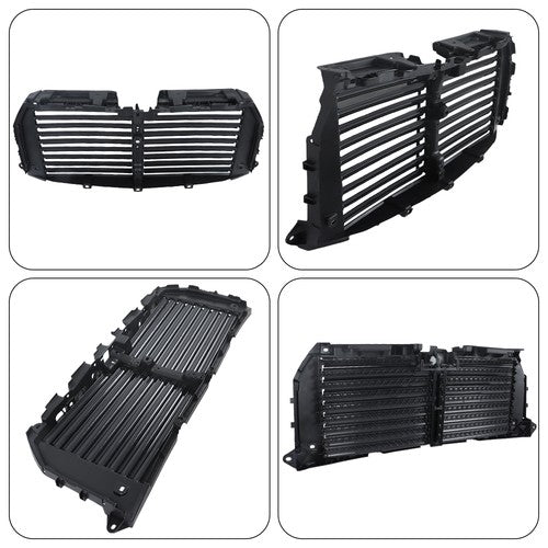 DURAFORCE For 15-17 Ford F150 FL3Z8475A Upper Radiator Grille Air Shutter Assembly W/Motor