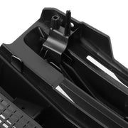 DURAFORCE Front Bumper Grille Plastic Gloss Black For Ford F250 F350 2020-2022 Super Duty