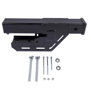 DURAFORCE Tractor Clamp on Trailer Hitch 2" Receiver Replace for most Tractor Bucket Black