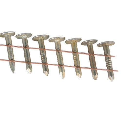 DURAFORCE 7/ 8 inch 15 degree inclined coil 3600 full round head roof nails Galvanized New