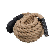 DURAFORCE 1.5 Inch Diameter 25 FT Outdoor Climbing Rope for Fitness and Strength Training