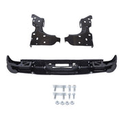 DURAFORCE Suitable For Chevy Silverado 1500 2014-2018 Rear Bumper Face Bar Black Durable