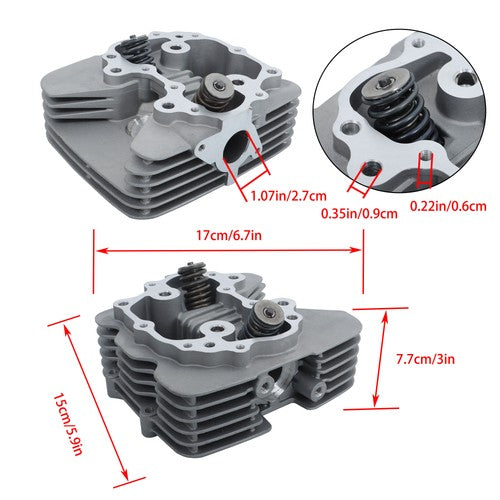 DURAFORCE Motocycle Engine Cylinder Head Suit For 12200-HM8-305 Honda TRX250EX 2003-2014