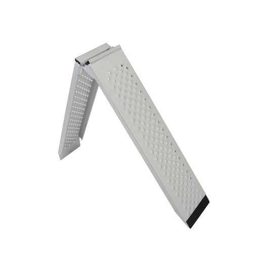 DURAFORCE Motorcycle Aluminum Folding Loading Ramp 600 lbs ATV UTV Tractors Quads 76"×8.3"